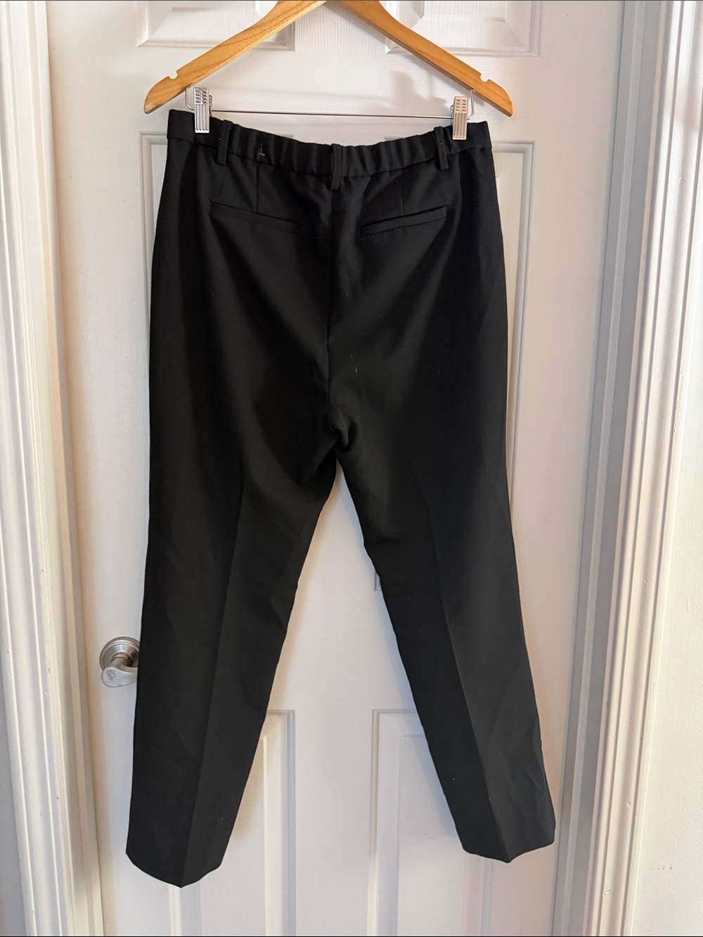 Talbots Black Cambridge pant Straight-Leg Women's Pants black 10P - Picture 5 of 7